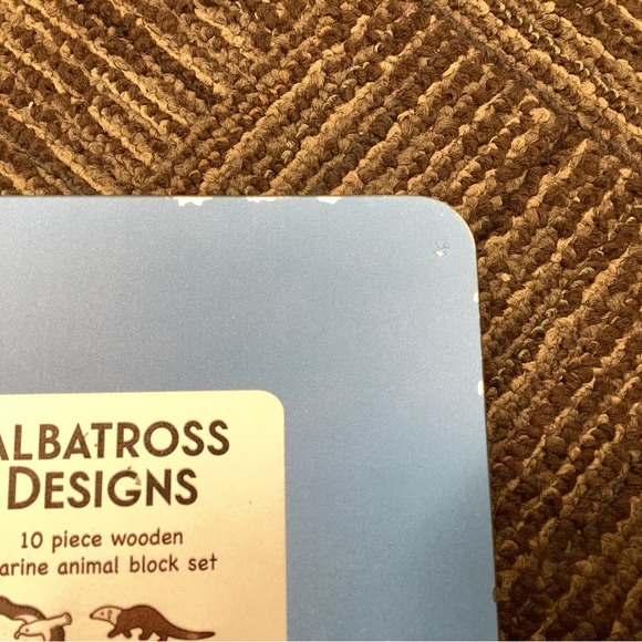 Wooden Marine Animal Block set - Picture 4 of 5